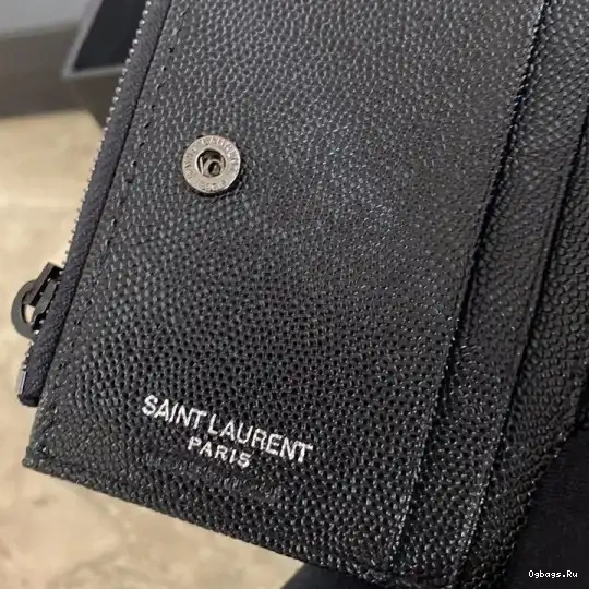 CASE CARD MONOGRAM YSL ZIPPED 0630
